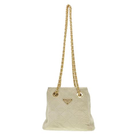 prada woven bag white|prada suede shoulder bag.